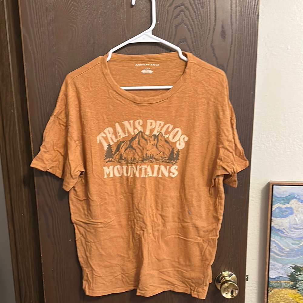 Orange Graphic T-Shirt